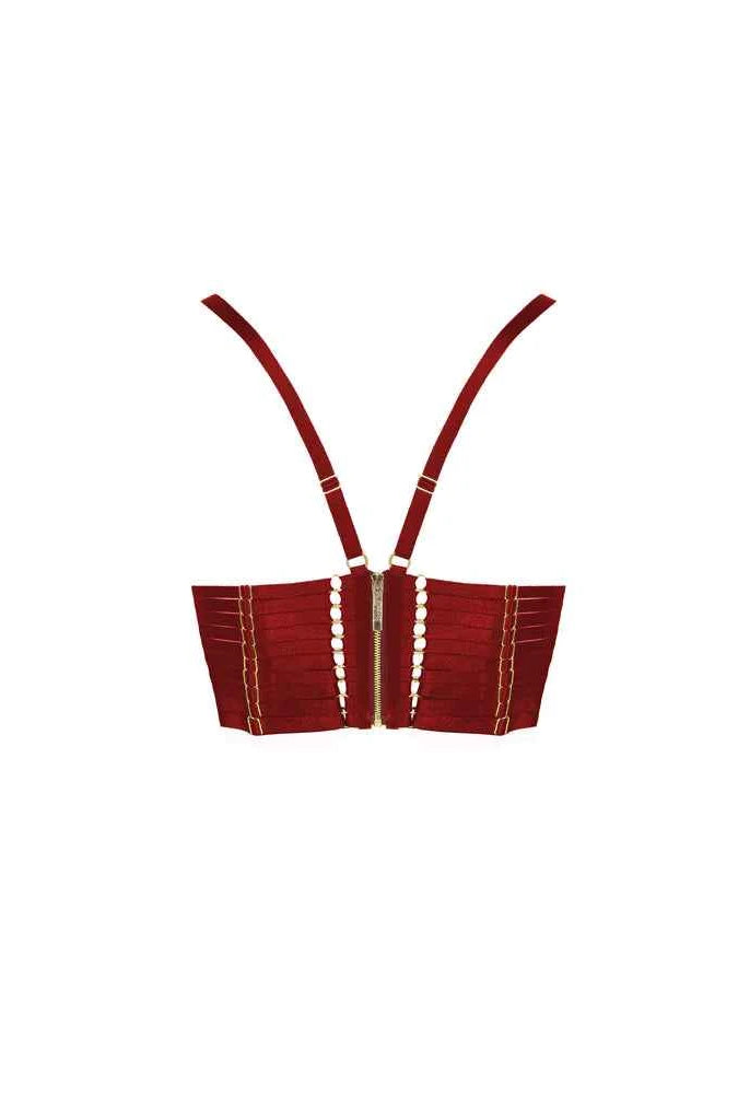 Bondage-Belle Crop Top