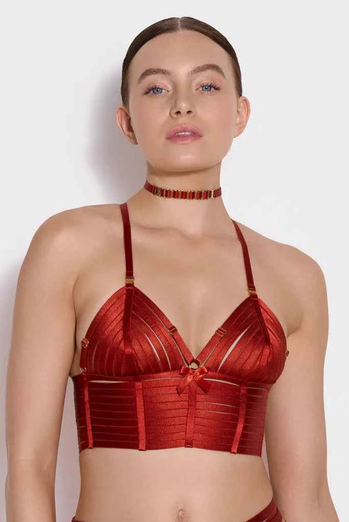 Bondage-Belle Crop Top