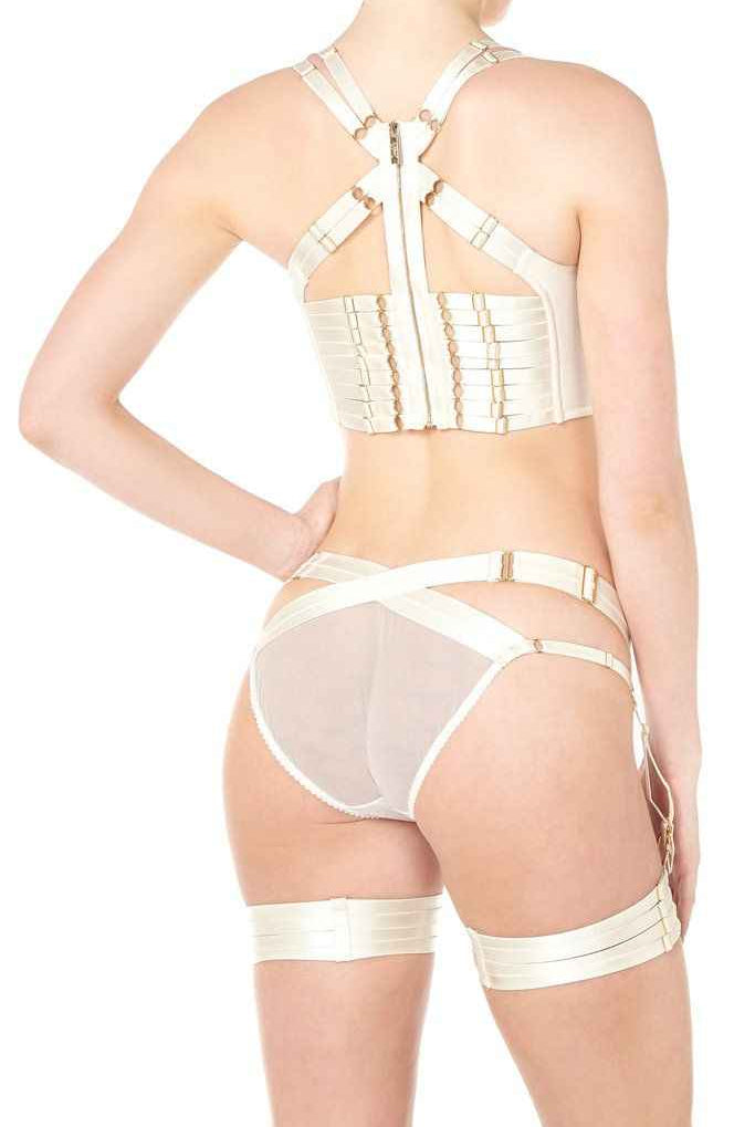 Bondage Webbed Garters