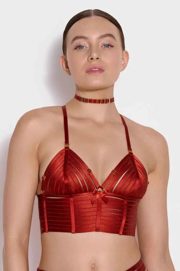 Bondage-Belle Crop Top