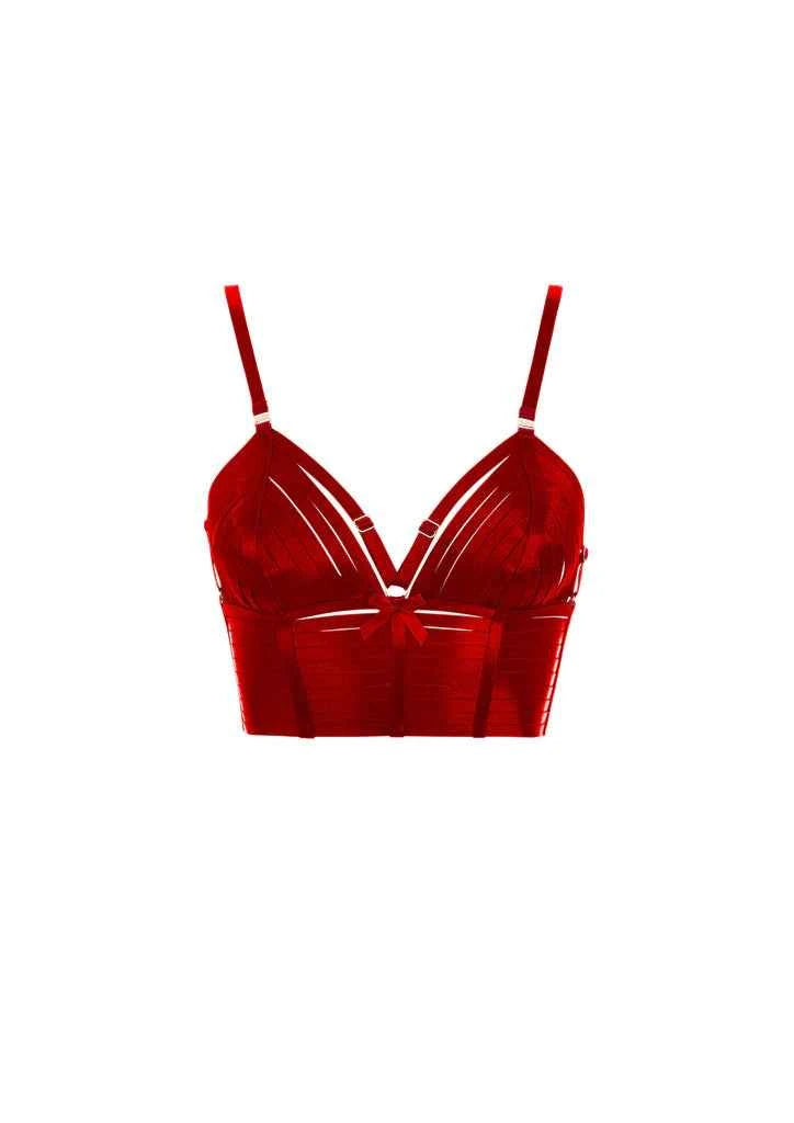 Bondage-Belle Crop Top