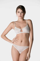 Triangle Silk Bra