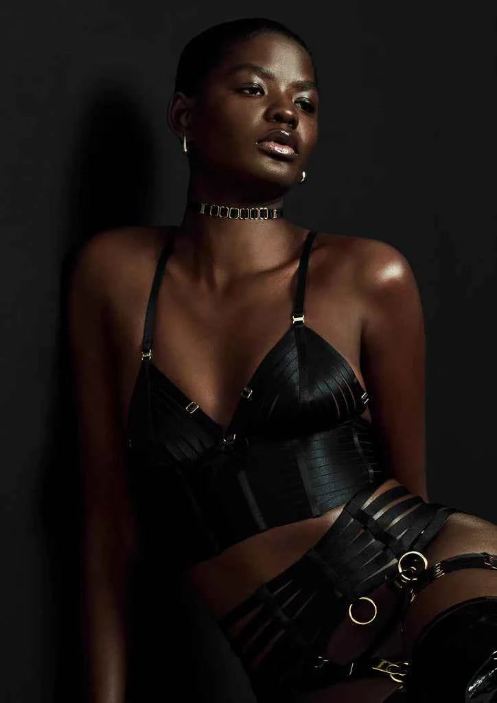 Bondage-Belle Crop Top