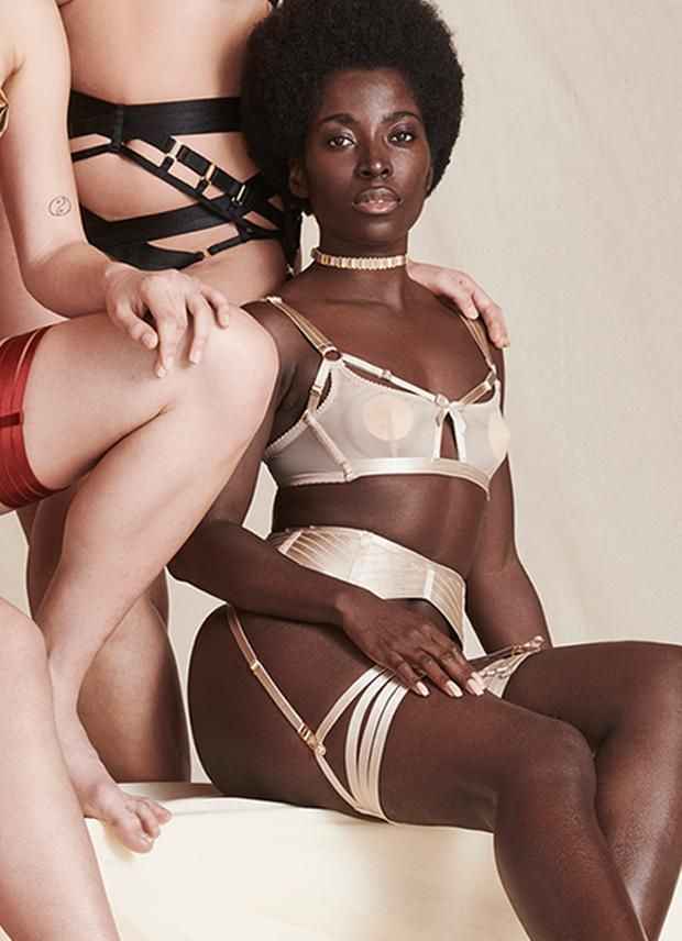 Bondage Webbed Garters