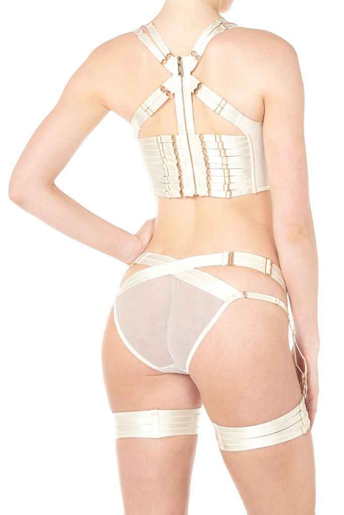 Bondage Webbed Garters